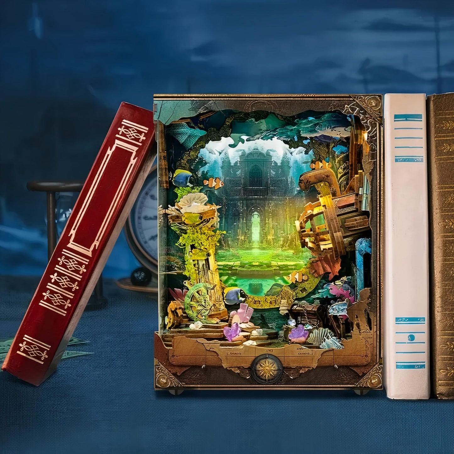 Discover Atlantis Book Nook Kit