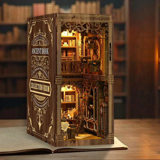 Ancient Book Collection Room Book Nook Kit