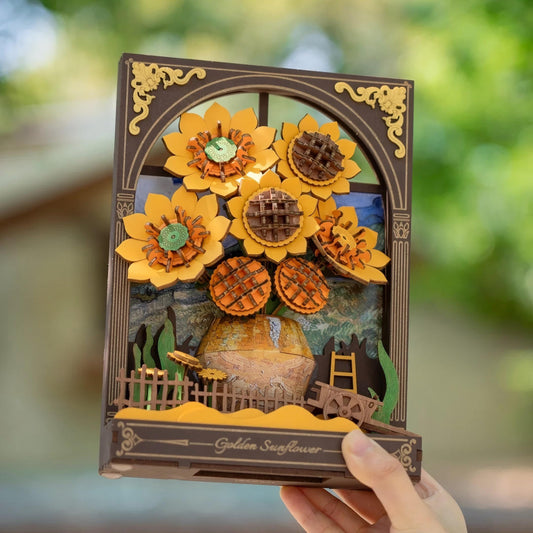 Wooden Sunflower Model Kit