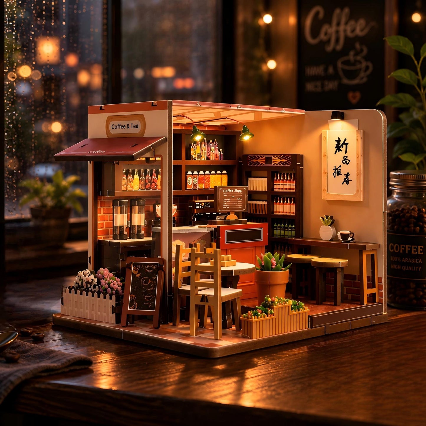 Corner Coffee Shop Kit