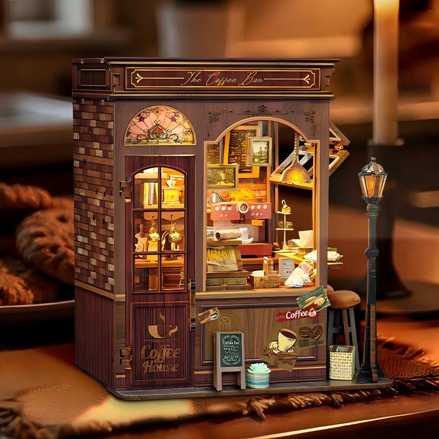 Morning Mist Cafe Book Nook Kit