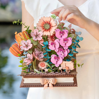 Wooden Blooming Book Kit