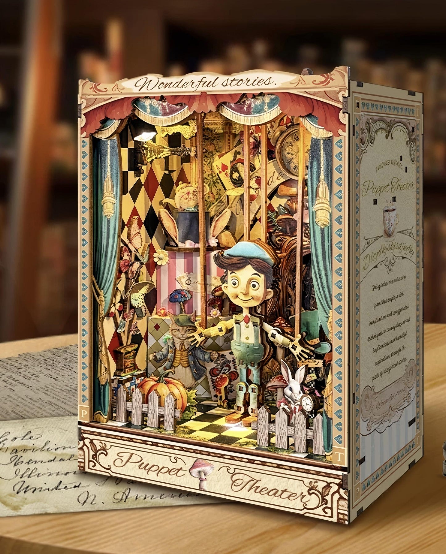 Puppet Theater Book Nook Kit