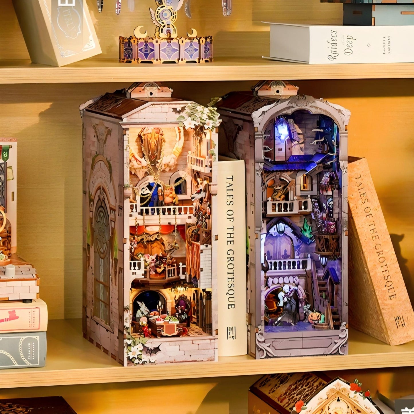 Monster Carnical Double-Sided Book Nook Kit