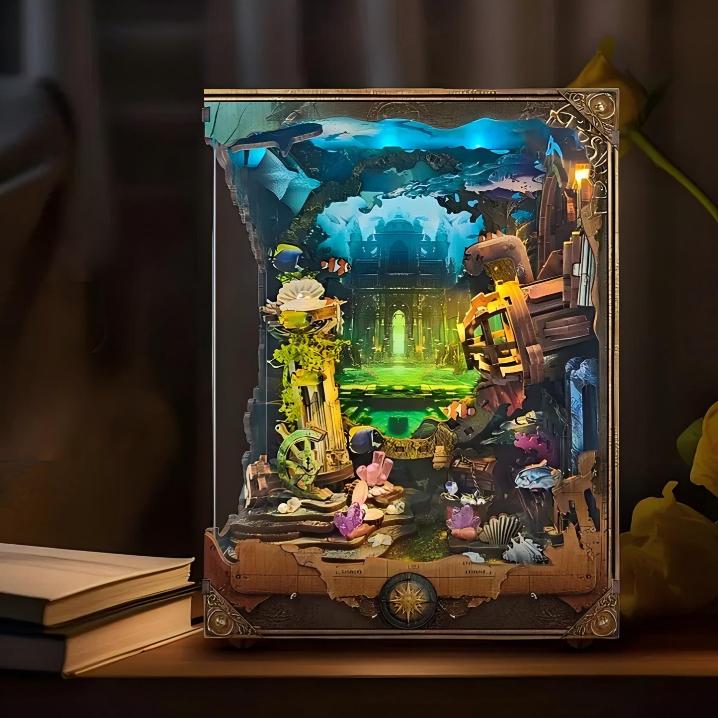 Discover Atlantis Book Nook Kit