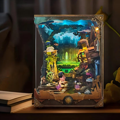Discover Atlantis Book Nook Kit