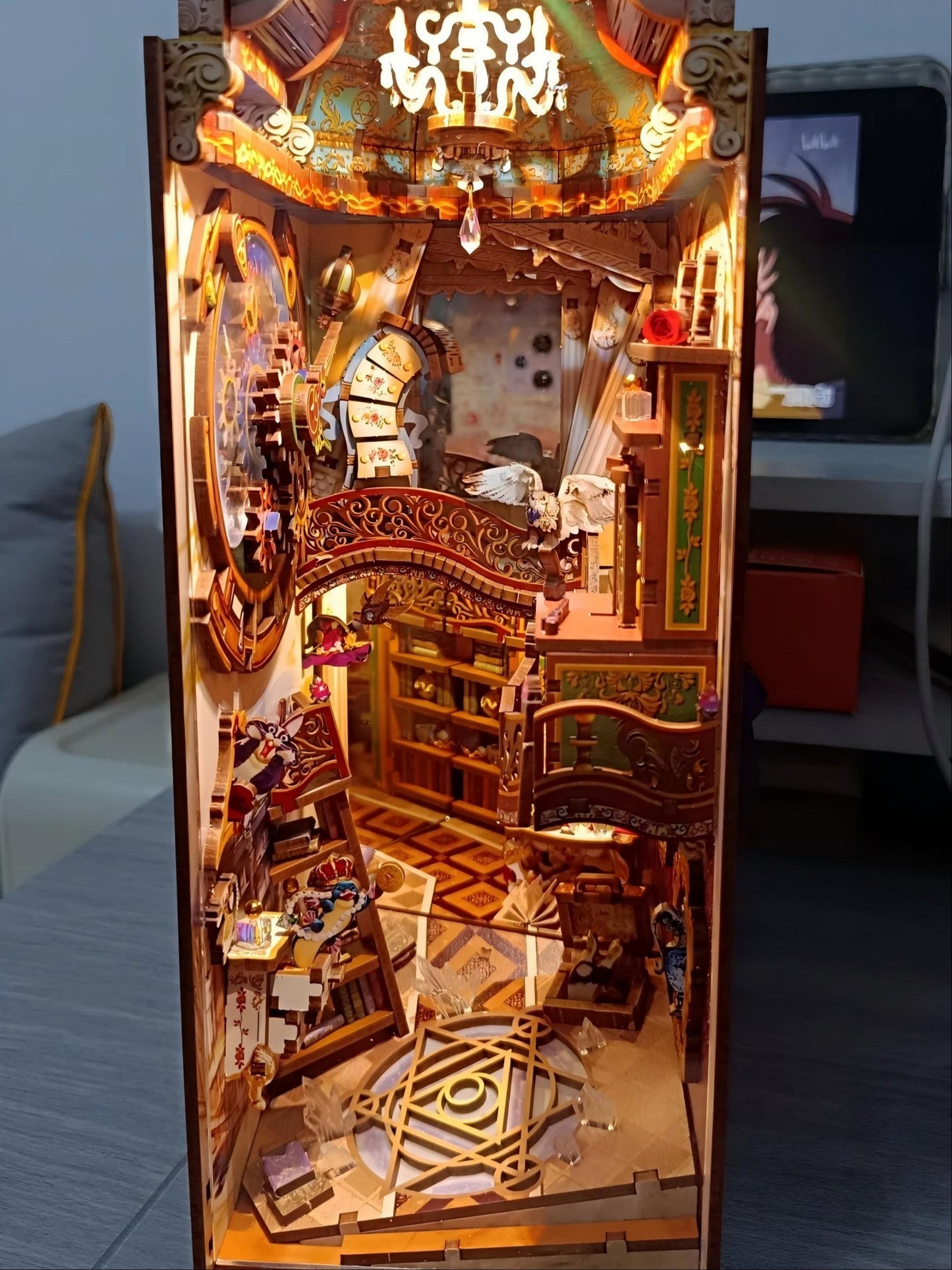 magical library Book Nook Kit