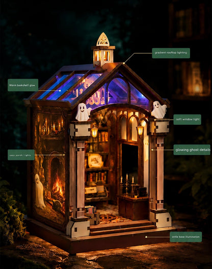 Ghost Library Book Nook Kit