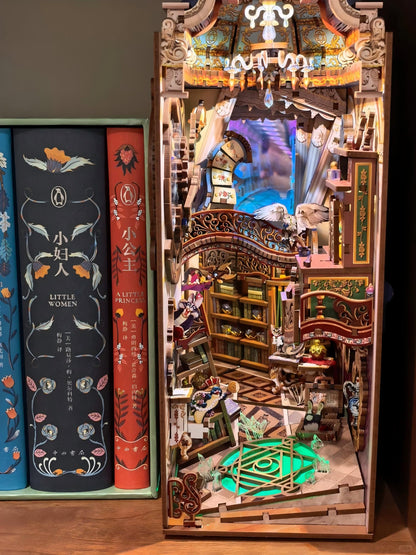 magical library Book Nook Kit