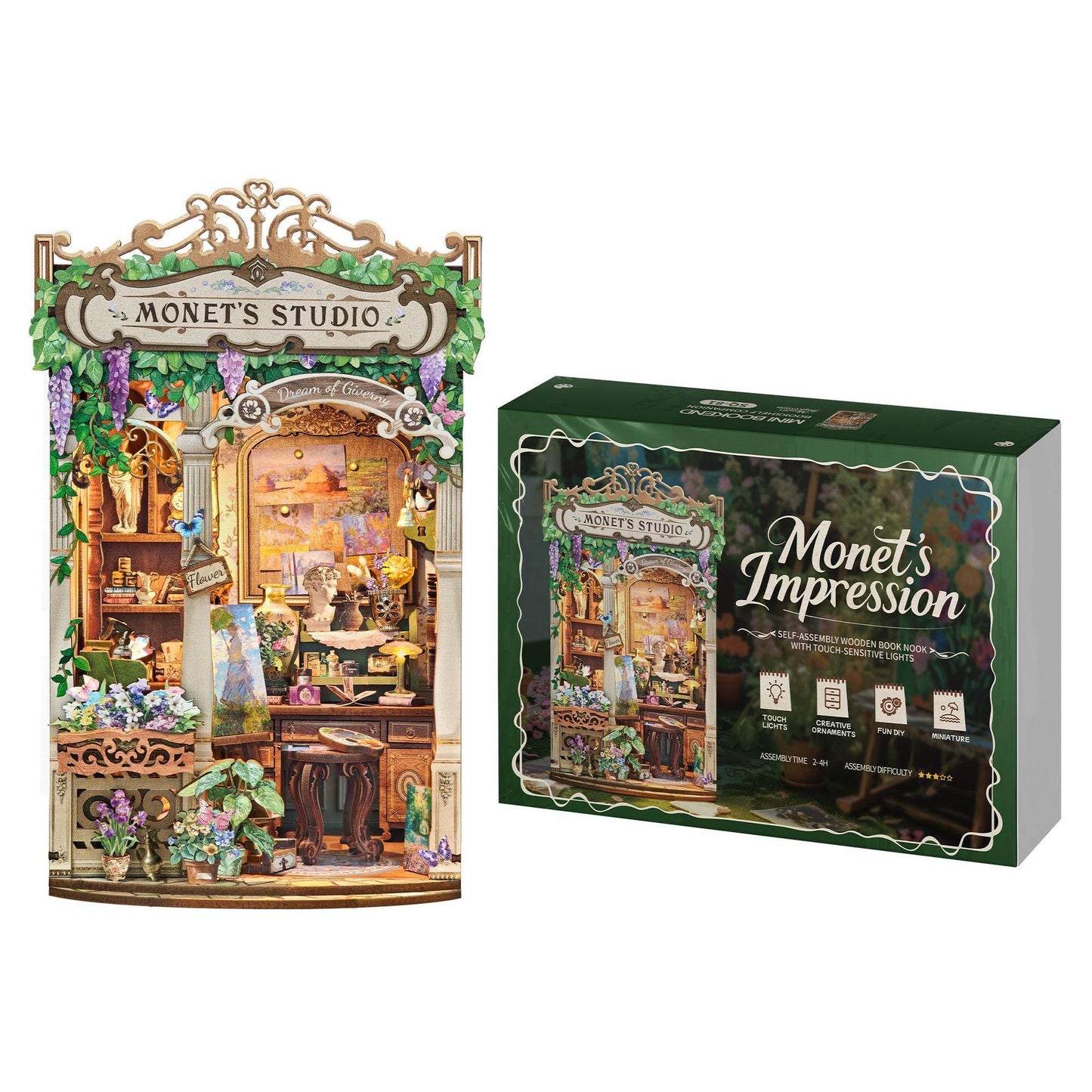 Monet's Impression Book Nook Kit
