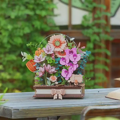 Wooden Blooming Book Kit