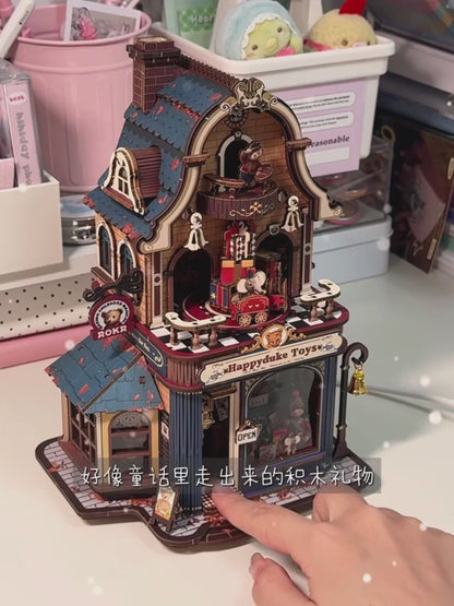 Teddy Toy Shop Wooden Miniature Kit