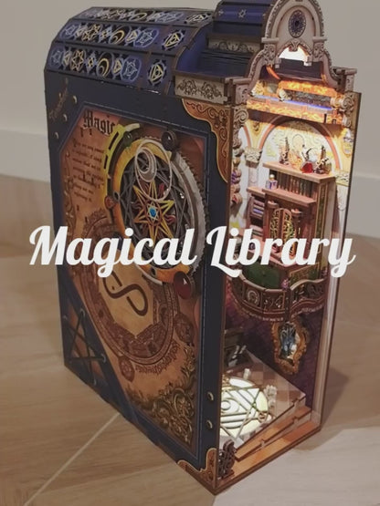 magical library Book Nook Kit