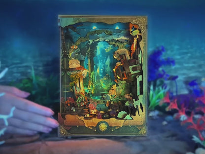 Discover Atlantis Book Nook Kit