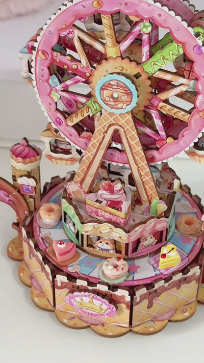 Dessert Ferris Wheel Miniature Kit