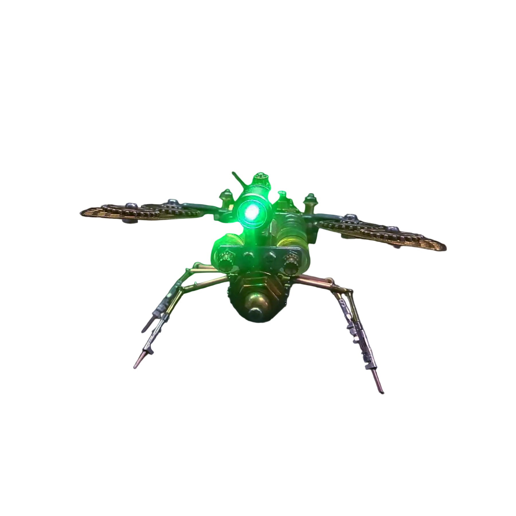 Steampunk Bee Kit packaging and completed model display – NINEGOODS