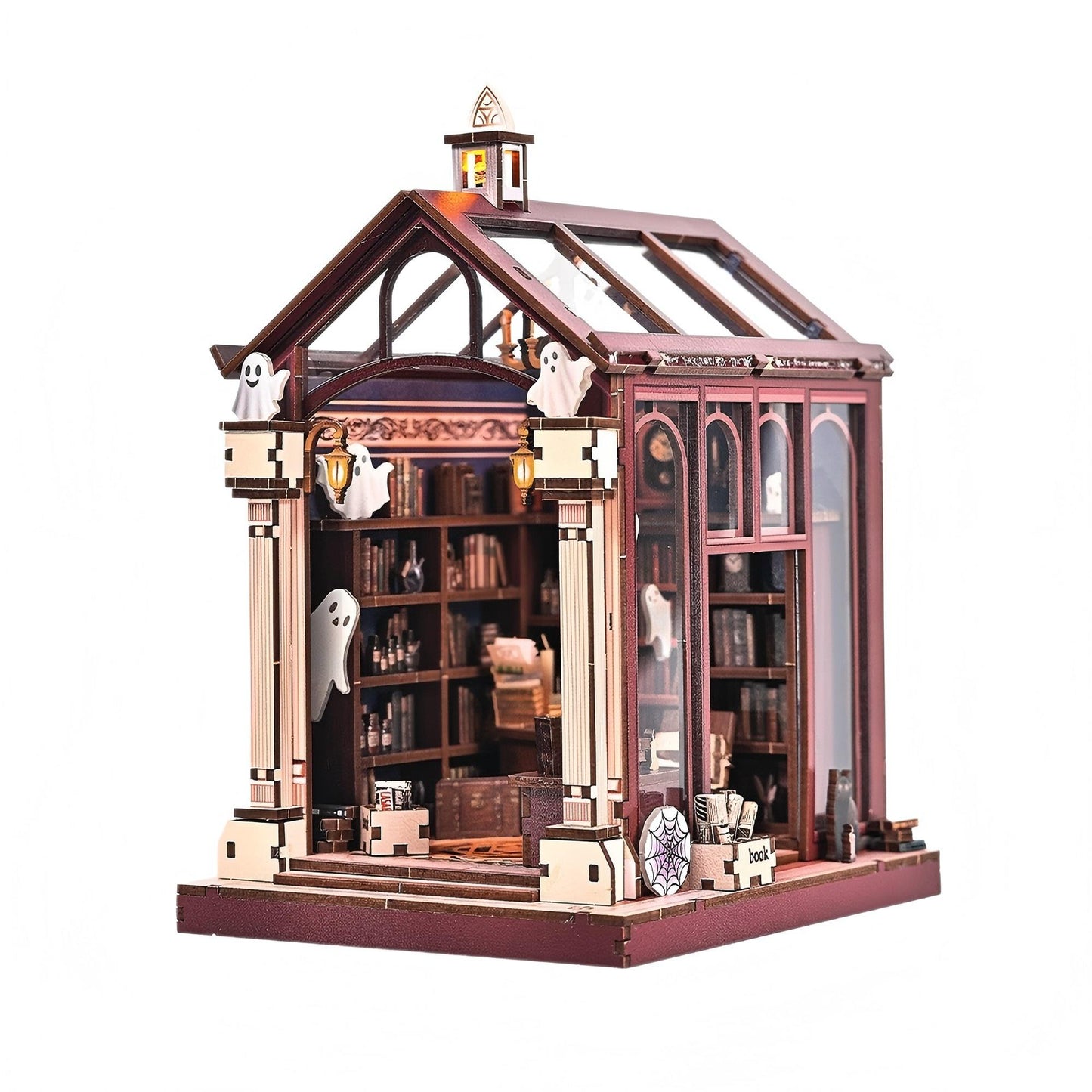 Ghost Library Book Nook Kit